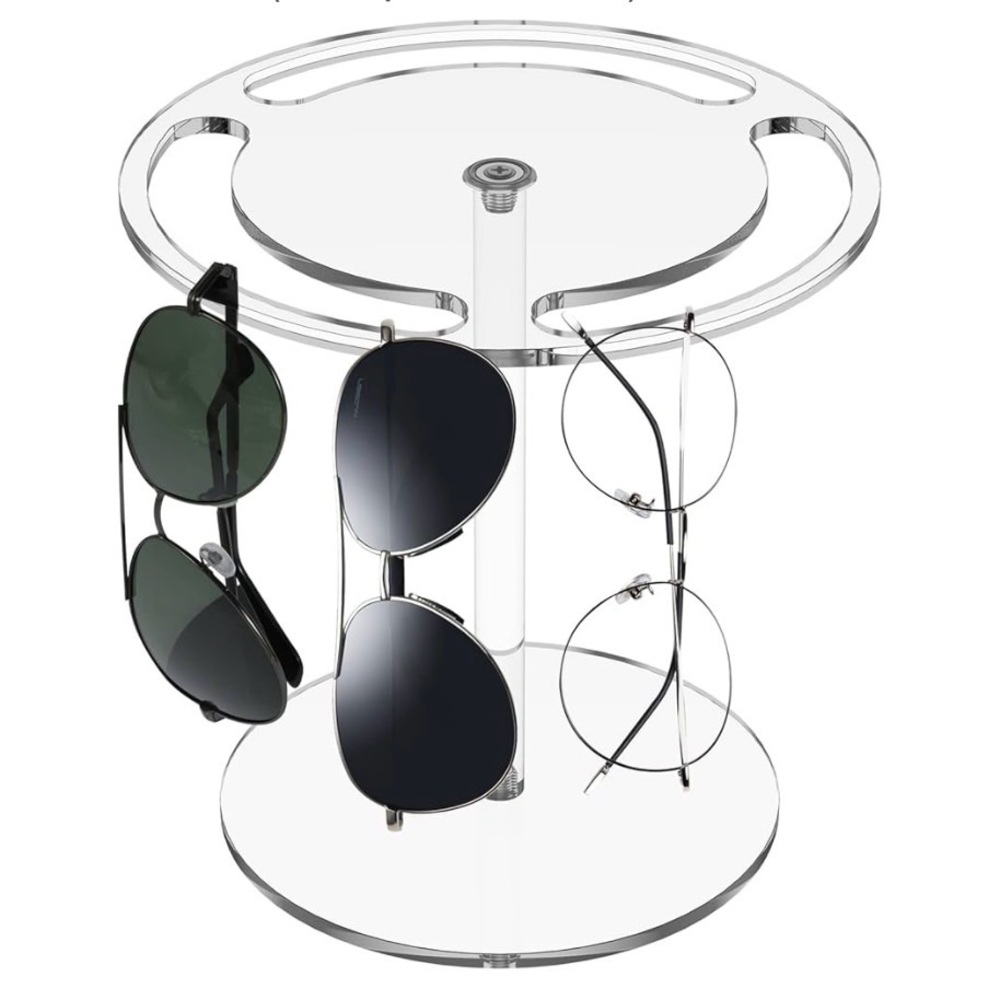 Clear Acrylic Sunglasses Display Stand